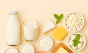 Молочные продукты, яйцо