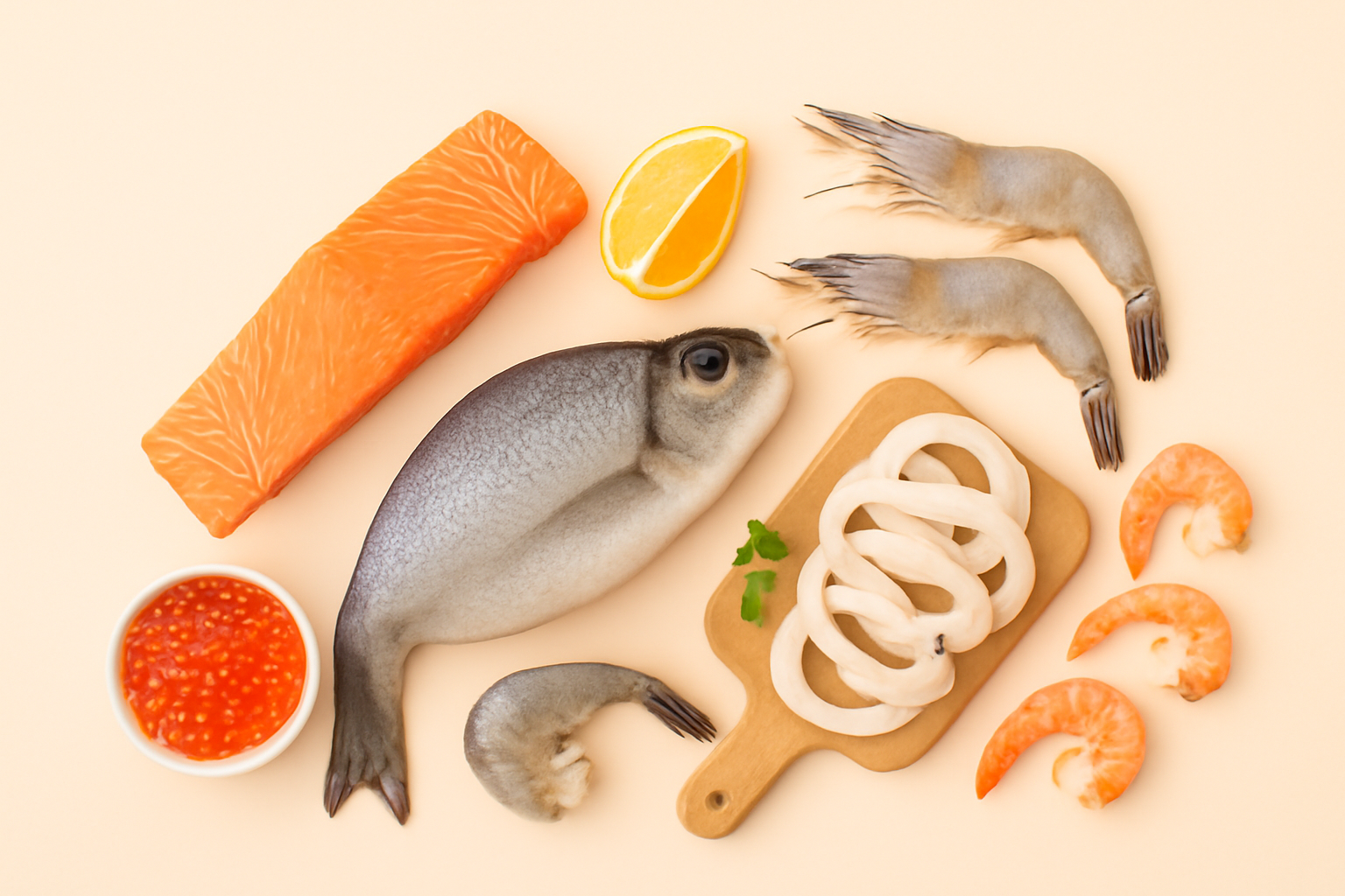 Рыба, икра и морепродукты