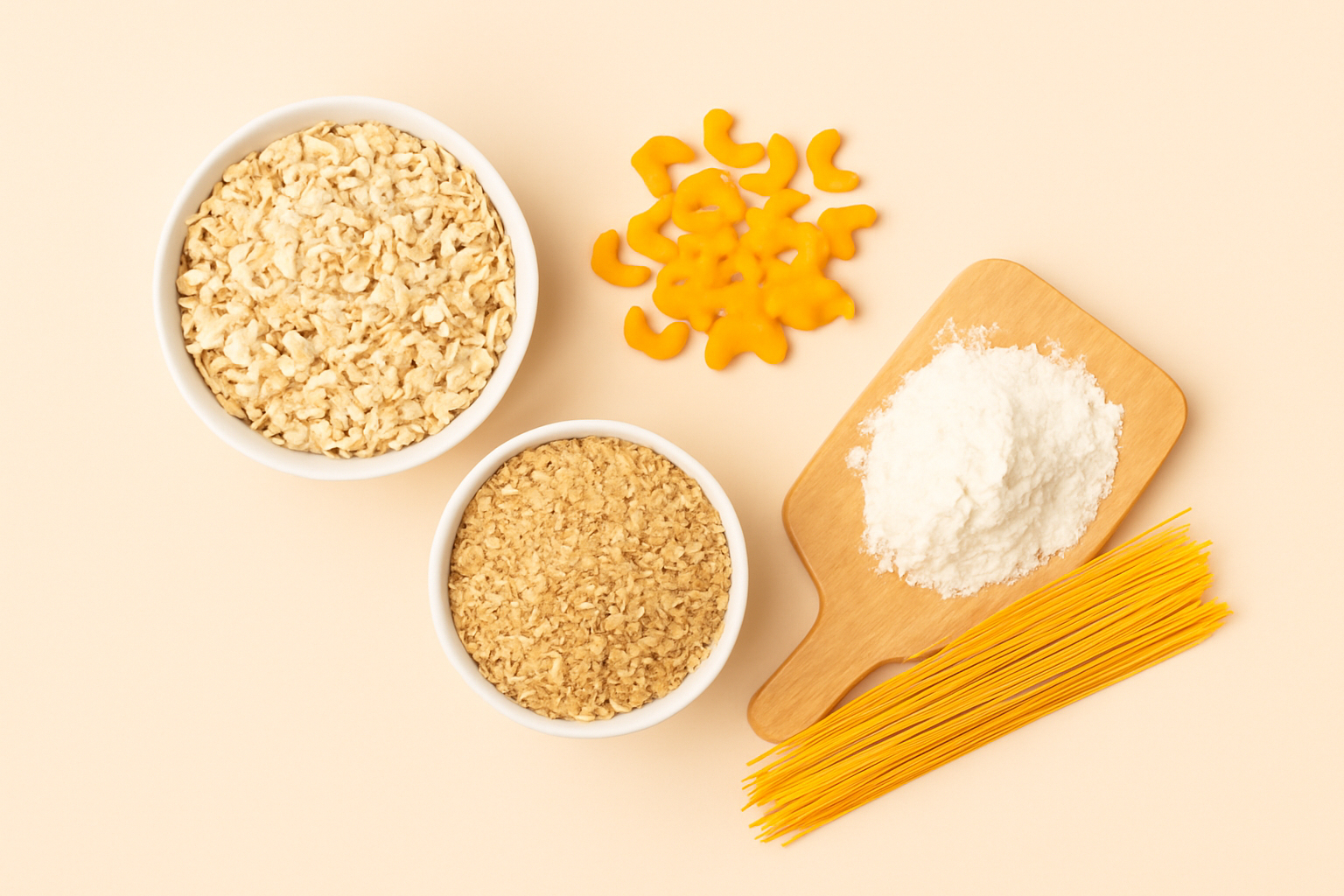 Крупы, макароны, мука
