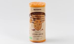 Печенье злаковое с шоколадом