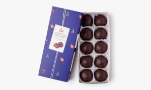 Мармелад "Апельсин" в горьком шоколаде с мятой