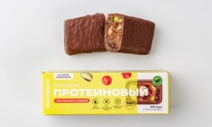 Батончик протеиновый с фисташками и клюквой (веган)