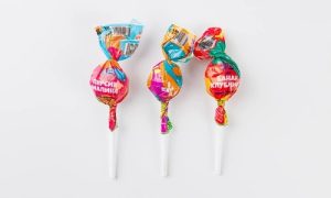 Карамель леденцовая на палочке в асс.