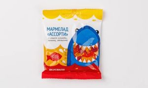 Мармелад жевательный "Ассорти" с соком, 50 г