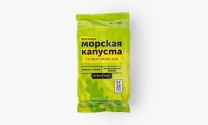 Морская капуста хрустящая со вкусом васаби, 5 г