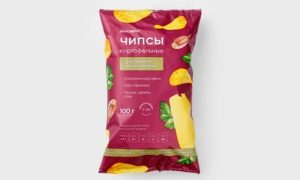 Чипсы картофельные "Сыр пармезан с чесноком и зеленью" 100г