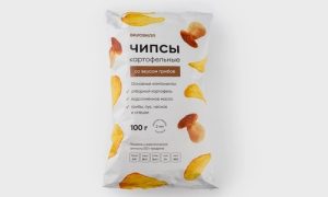 Чипсы картофельные со вкусом грибов 100г