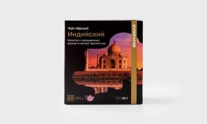 Чай черный индийский в пакетиках 40г