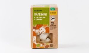 Вареники с картофелем и грибами