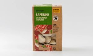 Вареники с картофелем и беконом 500г