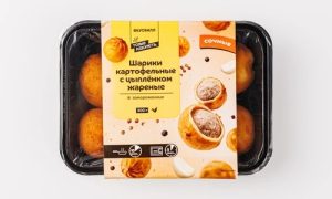 Шарики картофельные с цыпленком жареные, зам. 300г