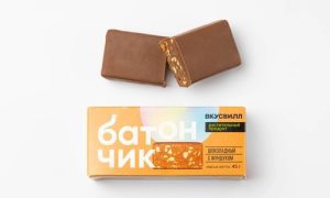 Батончик "Шоколадный с фундуком", веган