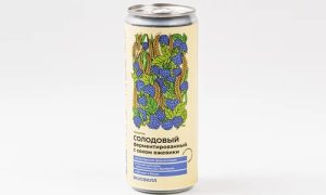 Напиток "Солодовый ферментированный с соком ежевики" ж/б, 330 мл