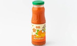 Сок детский морковный с мякотью, 250 мл