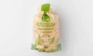 Хлебцы пшеничные с зеленью, 30 г
