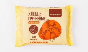 Хлебцы гречневые запеченные с морковью и луком