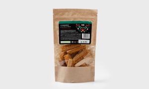 Сухарики из печеных яблок