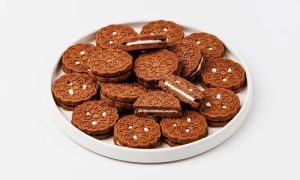 Печенье-сэндвич "Кот Федот" со сливочной начинкой