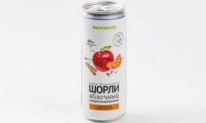 Напиток "Шорли" яблочный с мандарином и пряностями, 330 мл