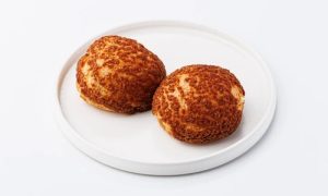 Пирожное "Шу" с карамелью зам. 2 шт