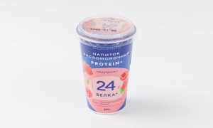 Напиток кисломолочный PROTEIN+ "Малина", 200 г
