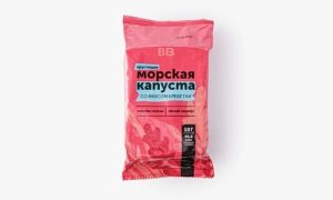 Морская капуста хрустящая со вкусом креветки, 10 г