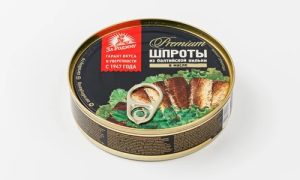 Шпроты в масле из балтийской кильки, 160 г