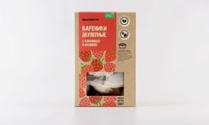 Вареники Двулепные с клубникой и малиной 500 гр