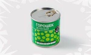 Горошек зеленый консервированный