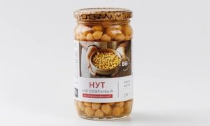 Нут натуральный консервированный, 375 г