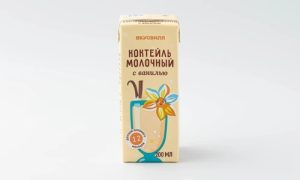 Коктейль детский молочный с ванилью 2,5%