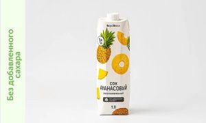 Сок ананасовый восстановленный, 1 л