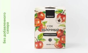 Сок яблочный, 3 л