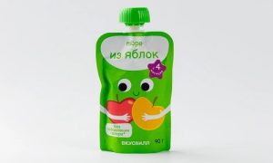 Пюре из яблок, 90 г