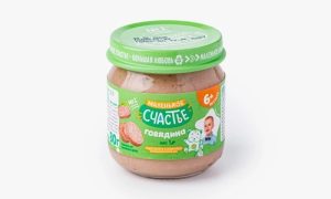 Пюре из мяса говядины, 80 г