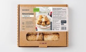 Блинчики с творогом, зам. 400 гр