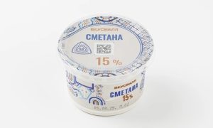 Сметана 15% Вологодская, 200 г