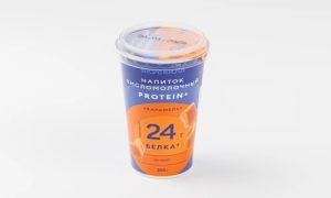Напиток кисломолочный PROTEIN+ "Карамель", 200 г