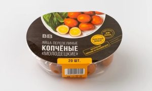 Яйца перепелиные копченые "Молодецкие"