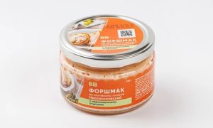 Форшмак из копченого лосося с марин. огурцами, 170 г