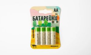 Батарейки щелочные АА, 4 шт
