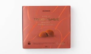 Конфеты трюфельные молочные в какао-обсыпке