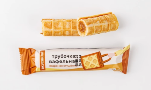 Трубочка вафельная "Вареная сгущенка"