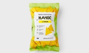 Чипсы кукурузные "Начос с солью" 125 гр