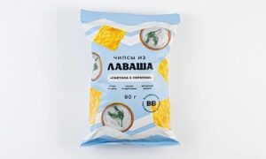 Чипсы из лаваша "Сметана с укропом", 80 г
