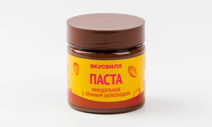 Паста миндальная с темным шоколадом