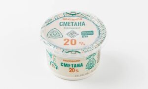 Сметана 20% Вологодская, 200 г