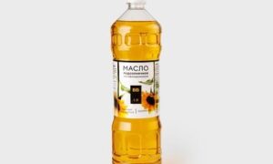 Масло подсолнечное нераф-е, 1л