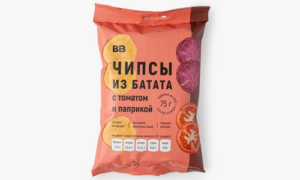 Чипсы из батата с томатом и паприкой, 75 г
