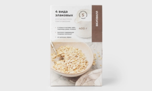 Хлопья 4 вида злаковых, 400 г